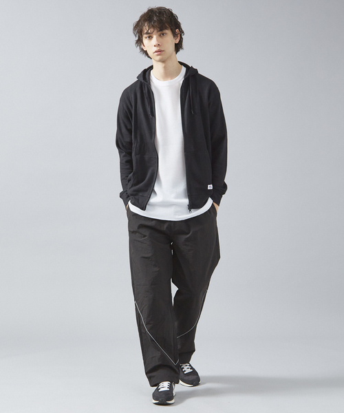 【JEMORGAN /ジェーイーモーガン 】軽量ワッフルジップパーカー ダブルジップフーディ（パーカー）｜JEMORGAN（ジェーイーモーガン）