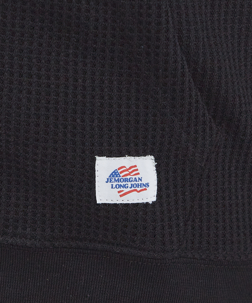 【JEMORGAN /ジェーイーモーガン 】軽量ワッフルジップパーカー ダブルジップフーディ（パーカー）｜JEMORGAN（ジェーイーモーガン）