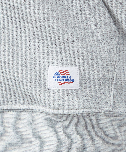 【JEMORGAN /ジェーイーモーガン 】軽量ワッフルジップパーカー ダブルジップフーディ（パーカー）｜JEMORGAN（ジェーイーモーガン）