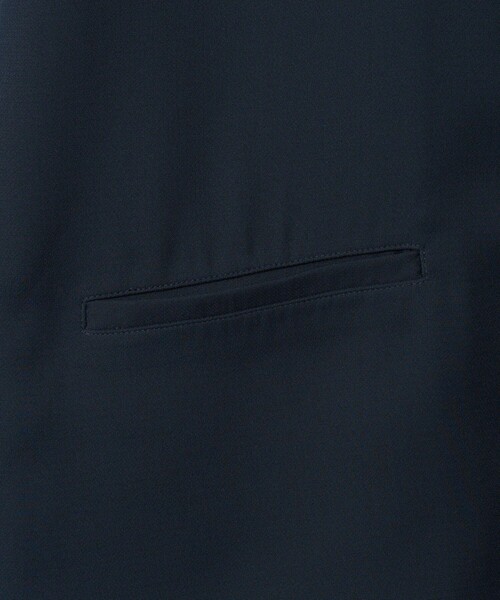 coen（コーエン）の「【RONEL】フクレ2重織ノーカラージャケット（ノーカラージャケット・メンズ・ブラック/ネイビー・L/M/S）」の11枚目の写真