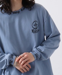 ワイド 長袖 十字架 Tシャツ