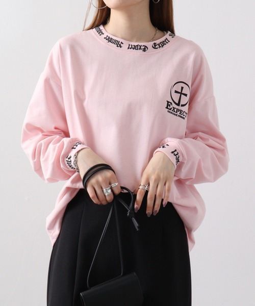 ワイド 長袖 十字架 Tシャツ（Tシャツ/カットソー）｜FUNALIVE（ファン