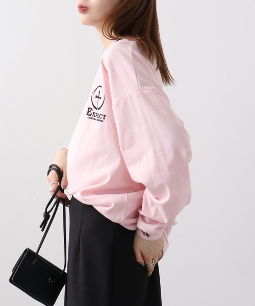 ワイド 長袖 十字架 Tシャツ（Tシャツ/カットソー）｜FUNALIVE（ファン