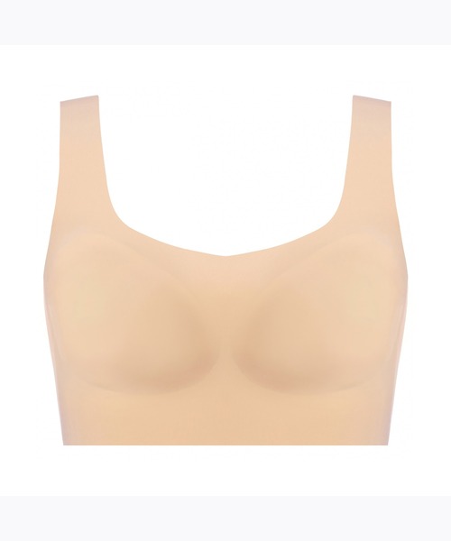 Sloggi（スロギー）の「スロギー ゼロフィール(R) ハーフトップ【S,M,Lサイズ】sloggi ZF N-Top JX（ブラジャー・レディース・イエロー/ネイビー/ベージュ/ブラウン/ホワイト/ピンク/ブラック/ライトブルー/アクア/コーラルピンク/グレー/マスタード・L/M/S）」の6枚目の写真