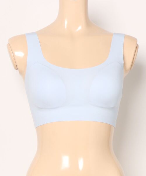 Sloggi（スロギー）の「スロギー ゼロフィール(R) ハーフトップ【S,M,Lサイズ】sloggi ZF N-Top JX（ブラジャー・レディース・イエロー/ネイビー/ベージュ/ブラウン/ホワイト/ピンク/ブラック/ライトブルー/アクア/コーラルピンク/グレー/マスタード・L/M/S）」の7枚目の写真