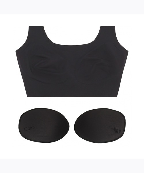 Sloggi（スロギー）の「スロギー ゼロフィール(R) ハーフトップ【S,M,Lサイズ】sloggi ZF N-Top JX（ブラジャー・レディース・イエロー/ネイビー/ベージュ/ブラウン/ホワイト/ピンク/ブラック/ライトブルー/アクア/コーラルピンク/グレー/マスタード・L/M/S）」の17枚目の写真