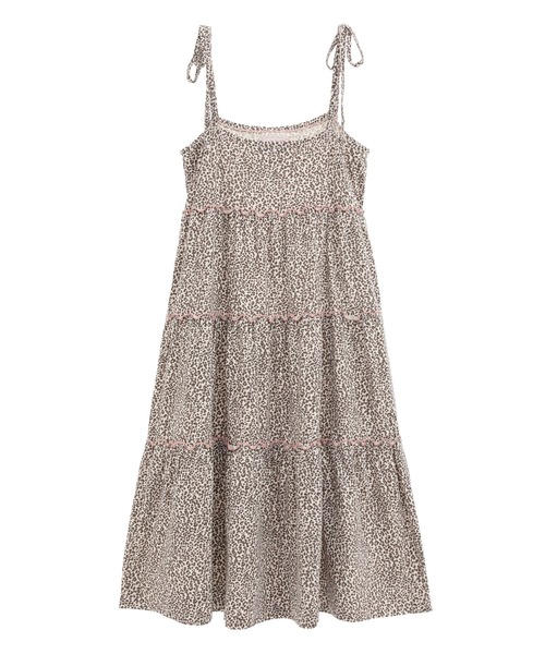 Candy Stripper（キャンディストリッパー）の「CND TIERED CAMISOLE ワンピース（ワンピース・レディース・ブラック/ベージュ/グレー・2）」の13枚目の写真