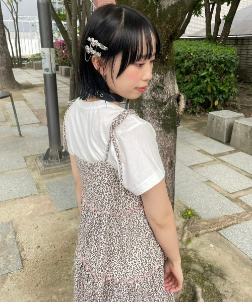 Candy Stripper（キャンディストリッパー）の「CND TIERED CAMISOLE ワンピース（ワンピース・レディース・ブラック/ベージュ/グレー・2）」の11枚目の写真