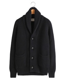 ARKnets（アークネッツ）の「MC GEORGE OF SCOTLAND / マックジョージオブスコットランド：Saddle Shourder Raglan shawl Cardigan：A0305-ACHAGLASS[MUS]（カーディガン/ボレロ）」