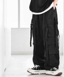 Anytime Songs | ナイロンワッシャー テクノパンツ(カーゴパンツ)