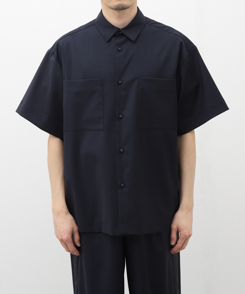 EDIFICE（エディフィス）の「【CALMER / カルメール】別注 Paulo Oliveira シャツ（シャツ/ブラウス・メンズ・ネイビー・LARGE/MEDIUM）」の3枚目の写真