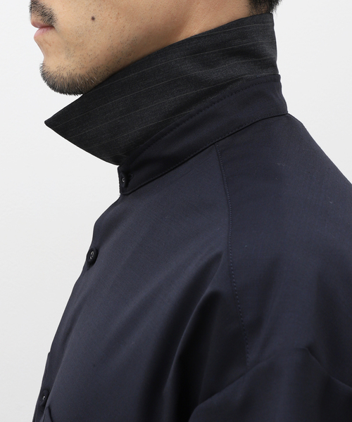 EDIFICE（エディフィス）の「【CALMER / カルメール】別注 Paulo Oliveira シャツ（シャツ/ブラウス・メンズ・ネイビー・LARGE/MEDIUM）」の12枚目の写真