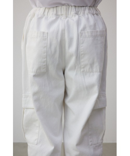 AZUL by moussy（アズールバイマウジー）の「AZUL DENIMワイドカーゴ（デニムパンツ・メンズ・ホワイト/ライトブルー・FREE）」の22枚目の写真