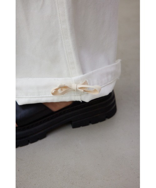 AZUL by moussy（アズールバイマウジー）の「AZUL DENIMワイドカーゴ（デニムパンツ・メンズ・ホワイト/ライトブルー・FREE）」の18枚目の写真