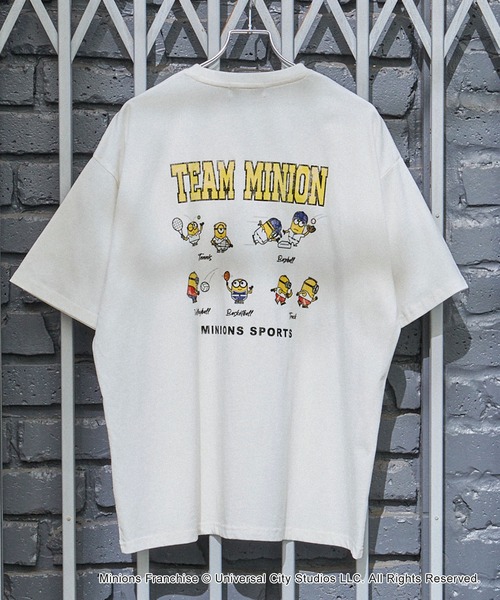 MINIONS/ミニオンズ 別注 ヴィンテージライクデザインビッグ半袖