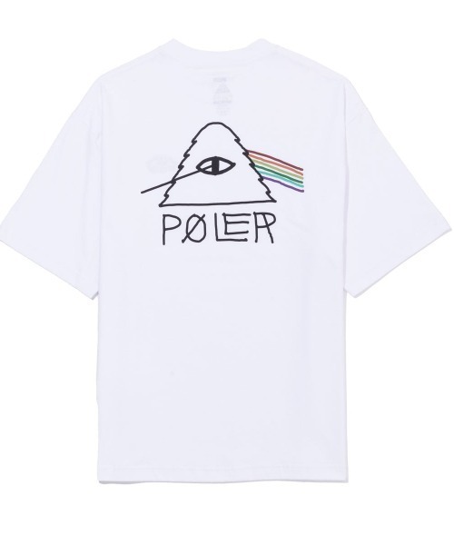 POLeR(ポーラー)の「POLER PSYCHEDELIC RELAX FIT TEE(ポーラー サイケデリック リラックスフィット ティー)(Tシャツ/カットソー・メンズ・ライラック/ホワイト/ブラック・X-LARGE/LARGE/MEDIUM)」の2枚目の写真