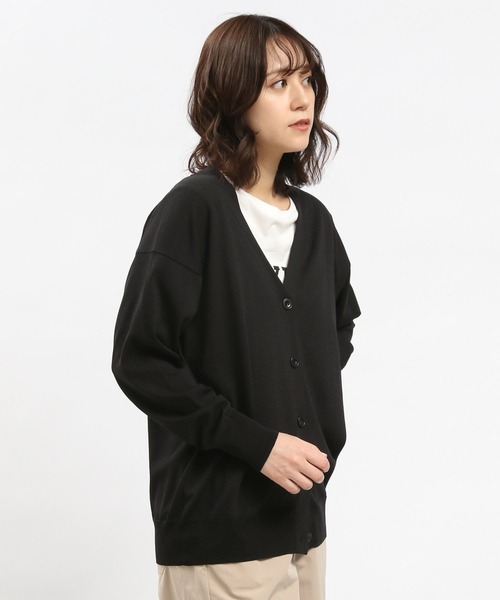 GLOBAL WORK Smile Seed Store(グローバルワーク スマイルシードストア)の「UVサマーニットVカーディガン/992451(カーディガン/ボレロ・レディース・ブルー系その他6/イエロー系その他7/アイボリー/ブラック・X-LARGE/LARGE/MEDIUM/SMALL)」の21枚目の写真