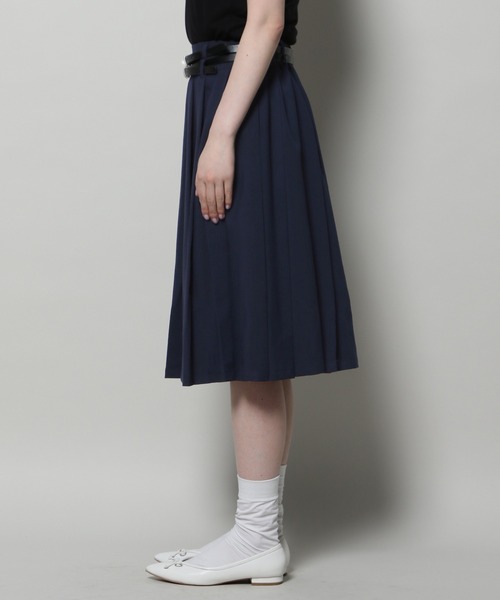 3.3 Field Trip (3.3フィールドトリップ)の「3.3 Field Trip/ベルトツキミディスカート 2110254(スカート・レディース・ネイビー/チャコール・FREE)」の19枚目の写真