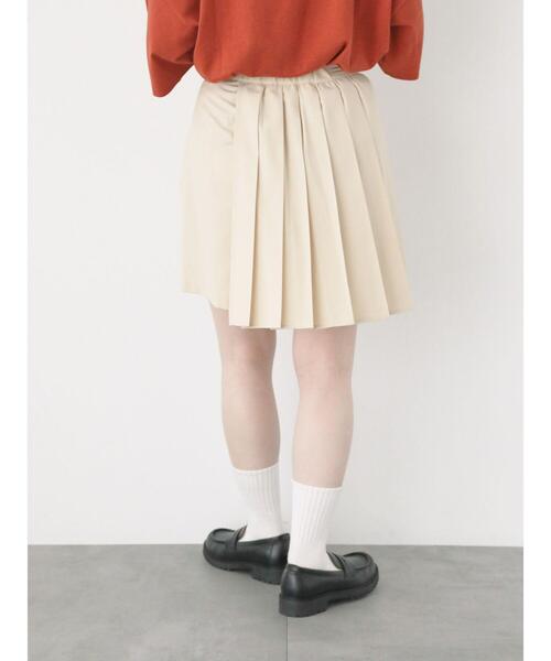 ehka sopo（エヘカソポ）の「プリーツスカパン（その他パンツ・レディース・ベージュ/グレー/ブラック・F）」の5枚目の写真