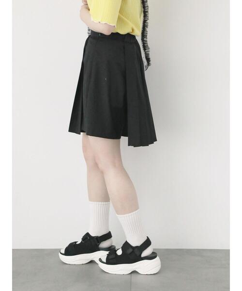 ehka sopo（エヘカソポ）の「プリーツスカパン（その他パンツ・レディース・ベージュ/グレー/ブラック・F）」の9枚目の写真
