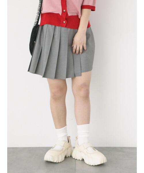ehka sopo（エヘカソポ）の「プリーツスカパン（その他パンツ・レディース・ベージュ/グレー/ブラック・F）」の13枚目の写真