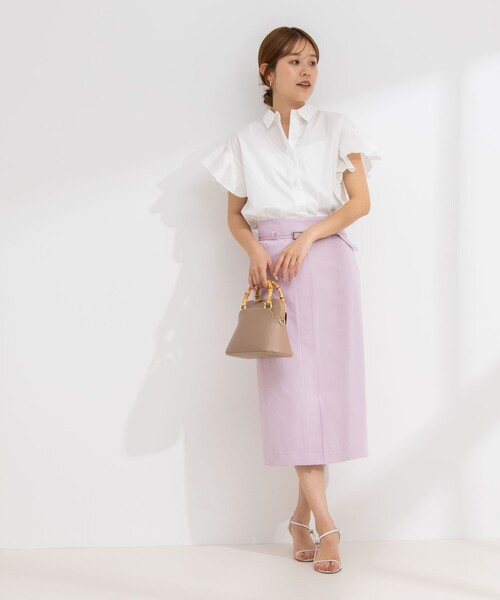 ⭐️美品 NOLLEY'S ノーリーズ グログランリボン付き肩フリルブラウス グログランリボン付き肩フリルブラウス｜ノーリーズの通販