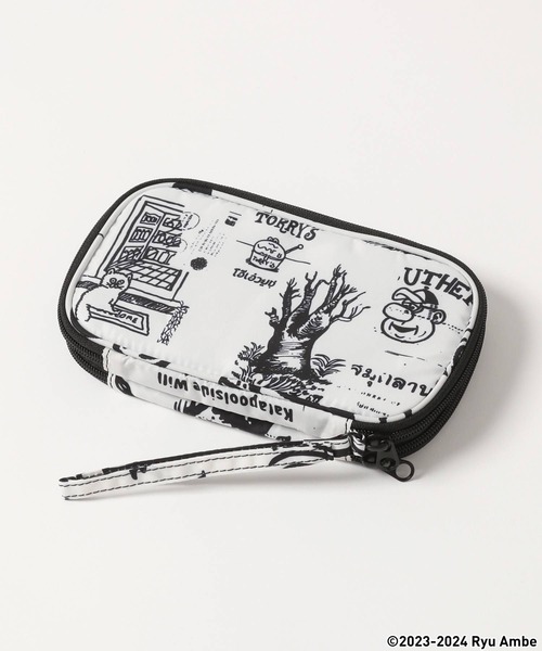 RAGEBLUE（レイジブルー）の「【Ryu Ambe】コラボポーチ（ポーチ・メンズ・ブラック/その他/ホワイト/ブラック系その他・FREE）」の6枚目の写真