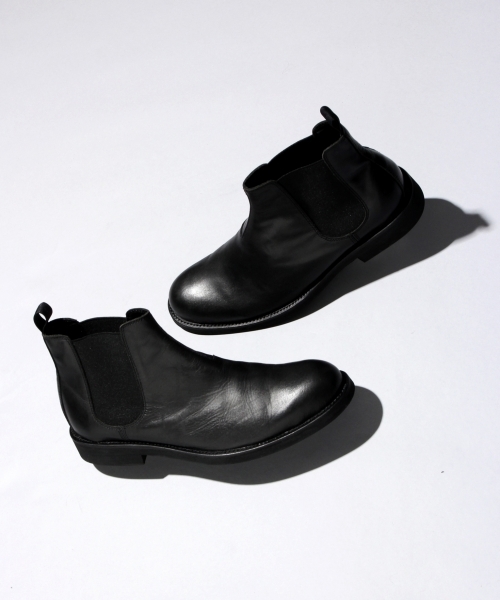 HARE（ハレ）の「サイドゴアブーツ(HARE)（ブーツ・メンズ・ベージュ/ブラック/オフホワイト・SMALL/LARGE/MEDIUM）」の3枚目の写真