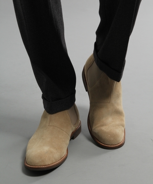 HARE（ハレ）の「サイドゴアブーツ(HARE)（ブーツ・メンズ・ベージュ/ブラック/オフホワイト・SMALL/LARGE/MEDIUM）」の10枚目の写真