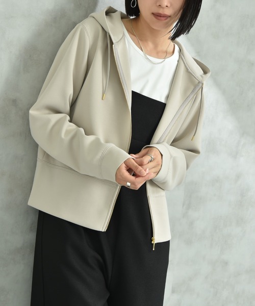 【セール】ソフトダンボールニットパーカー（パーカー）｜INTERPLANET（インタープラネット）