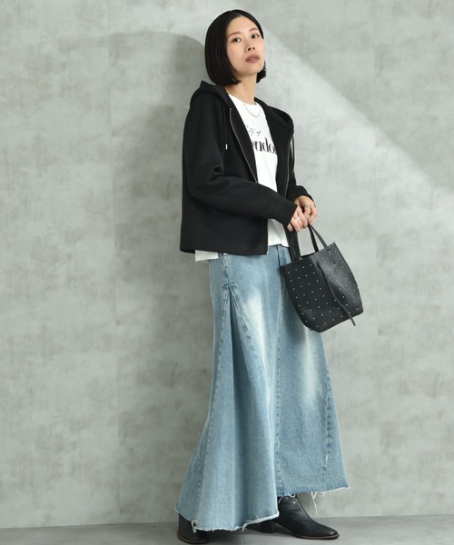 【セール】ソフトダンボールニットパーカー（パーカー）｜INTERPLANET（インタープラネット）