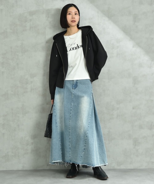 【セール】ソフトダンボールニットパーカー（パーカー）｜INTERPLANET（インタープラネット）