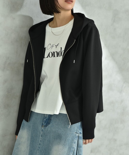 【セール】ソフトダンボールニットパーカー（パーカー）｜INTERPLANET（インタープラネット）