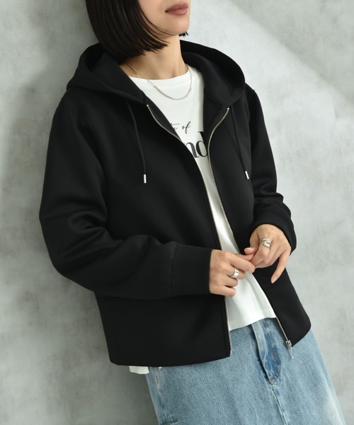 【セール】ソフトダンボールニットパーカー（パーカー）｜INTERPLANET（インタープラネット）