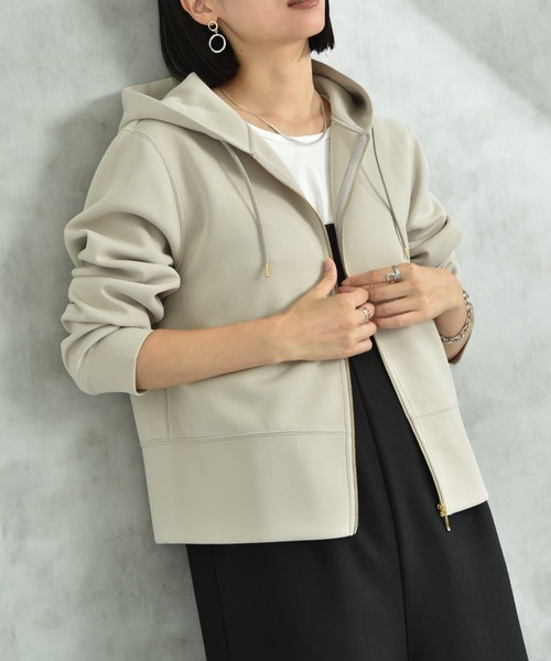 【セール】ソフトダンボールニットパーカー（パーカー）｜INTERPLANET（インタープラネット）