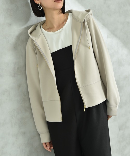 【セール】ソフトダンボールニットパーカー（パーカー）｜INTERPLANET（インタープラネット）