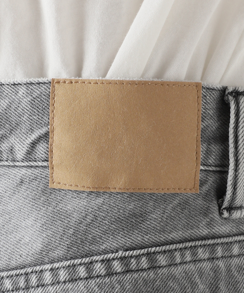 パンツ FRAMeWORK THENIMEXOUT OF FRAMe denim FRAME Women's Le Low Baggy Wide Leg Cut Off Jeans, Crosbie