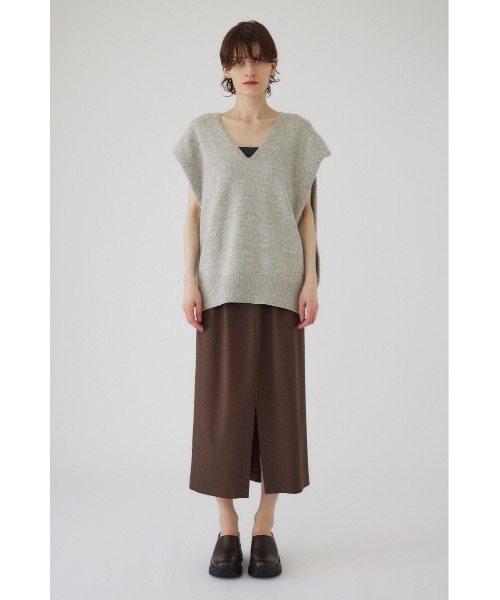 RIM.ARK | Both v half sleeve tops (KNITWEAR ) |RIM.ARK