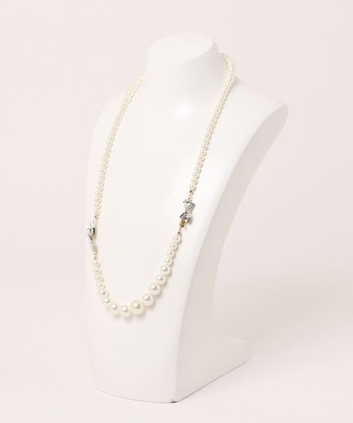 パール調2wayネックレス（ネックレス）｜Rose Tiara（ローズティアラ）