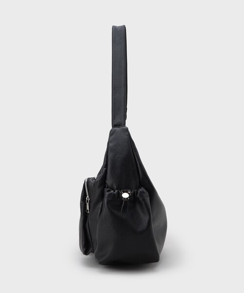 tk.TAKEO KIKUCHI（ティーケータケオキクチ）の「◆ダブルポケットビッグショルダーバッグ（ショルダーバッグ・メンズ・ブラック系7/ブラック/グレー系その他/ブラック系・00）」の17枚目の写真