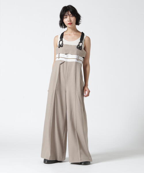 アウラアイラ AULA AILA サスペンダーサロペット Mサイズ AULA AILA