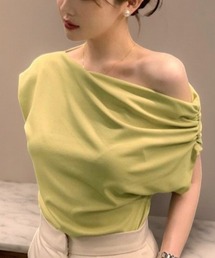 COMON＋（コモンプラス）の「ワンショルダーカットソー（Tシャツ/カットソー）」