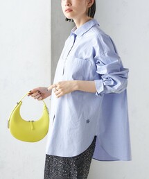 SHIPS | 〈洗濯機可能〉ピンオックス 刺繍 オーバー シャツ(シャツ/ブラウス)