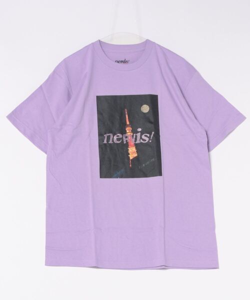 ARCHIVER(アーカイバ)の「【8】【it】MAYHEM/graphic T(Tシャツ/カットソー・レディース・ホワイト/ライトパープル・LARGE)」の2枚目の写真