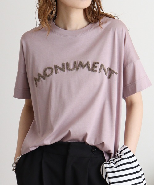 セール】BRODIAEA MONUMENTパイルロゴ 極サラTシャツ（Tシャツ