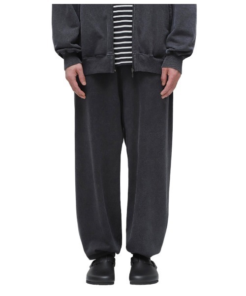 REMI RELIEF NAVY LABEL（レミレリーフネイビーレーベル）の「REMI RELIEF NAVY LABEL / レミレリーフ ネイビーレーベル：トラックパンツ：RN25333209AK[STD]（スウェットパンツ・メンズ・ブラック・M）」の8枚目の写真