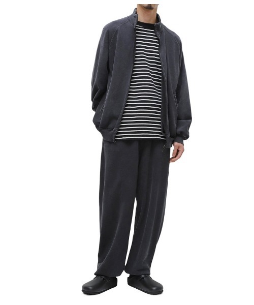 REMI RELIEF NAVY LABEL（レミレリーフネイビーレーベル）の「REMI RELIEF NAVY LABEL / レミレリーフ ネイビーレーベル：トラックパンツ：RN25333209AK[STD]（スウェットパンツ・メンズ・ブラック・M）」の11枚目の写真