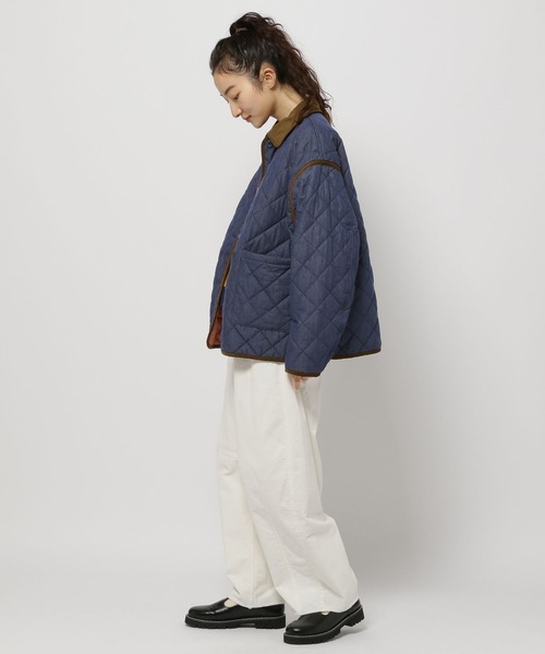 niko and（ニコアンド）の「コールカラーキルトジャケット（その他