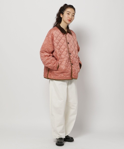 niko and（ニコアンド）の「コールカラーキルトジャケット