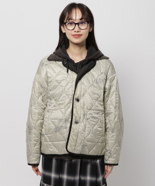 【セール】コールカラーキルトジャケット（その他アウター）｜niko and...（ニコアンド）